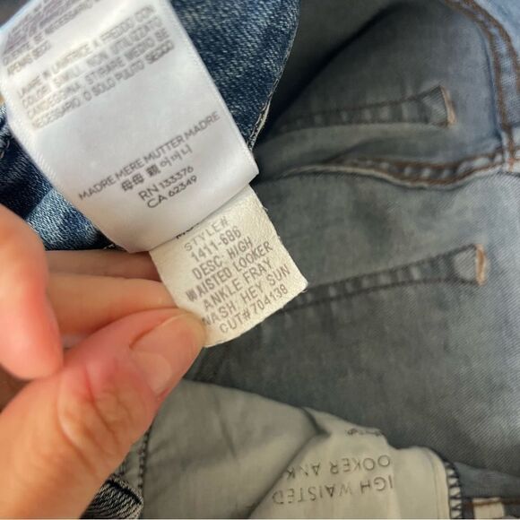 MOTHER Looker Ankle Fray Hey Sun - Picture 11 of 12